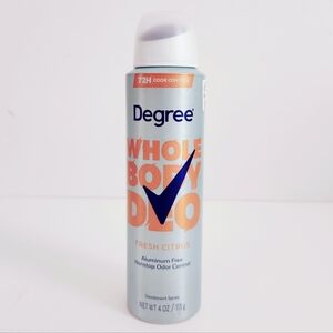 ⭐4/$15 Degree Whole Body Deodorant Spray Fresh Citrus